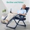 Best Choice Products Monochromatic Zero Gravity Chair, Folding Patio Recliner w/Side Tray, Headrest